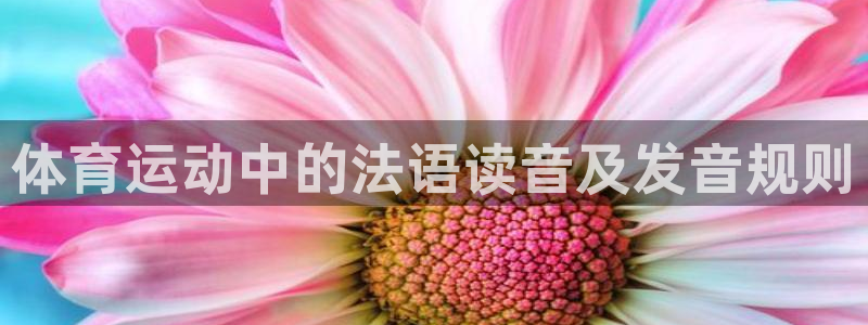 体育运动中的法语读音及发音规则