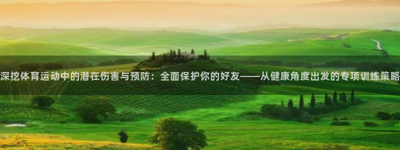 深挖体育运动中的潜在伤害与预防：全面保护你的好友——从健康角度出发的专项训练策略