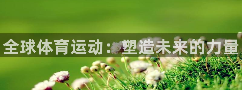 全球体育运动：塑造未来的力量